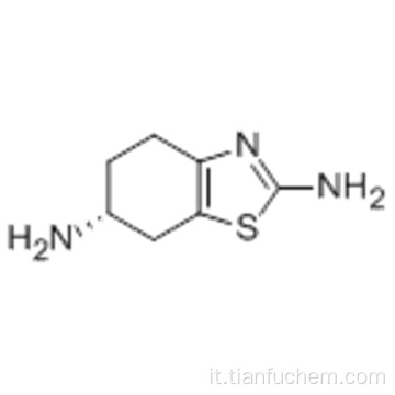 (+) - (6R) -2,6-Diamino-4,5,6,7-tetraidrobenzotiazolo CAS 106092-11-9